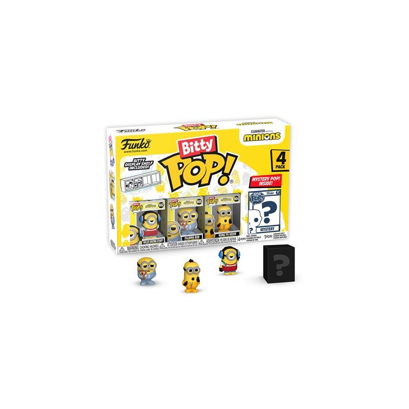 Bitty Pop Minions  Roller Skating Stuart (4pk)